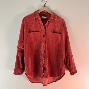 Oversized Corduroy Shacket • Madewell